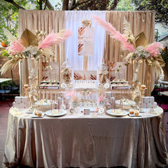 Boho Chic Dessert Bar Rental