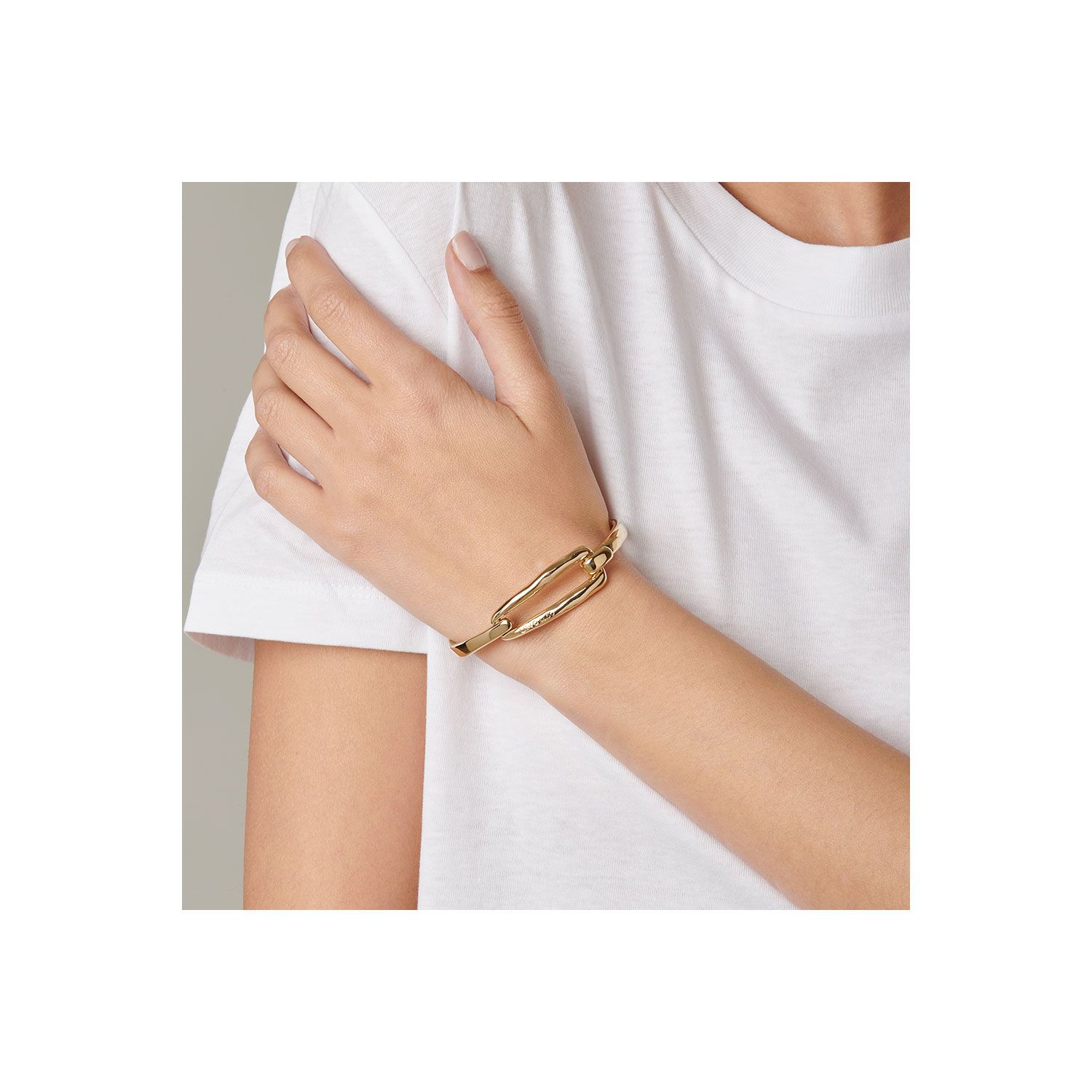 Tied Bracelet (Gold Plated)