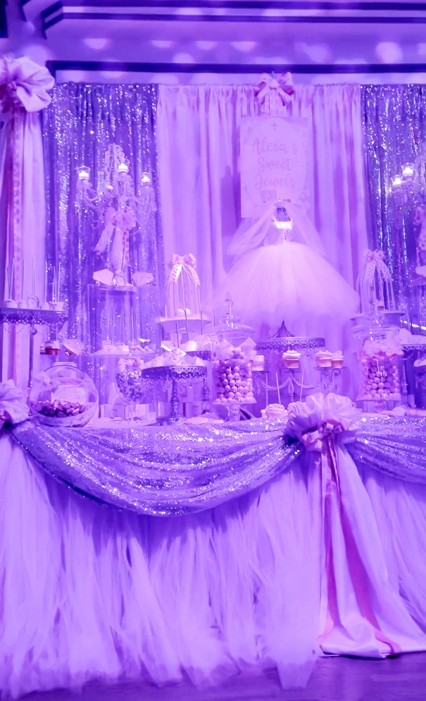 Pretty in Pearls Dessert Station Rental