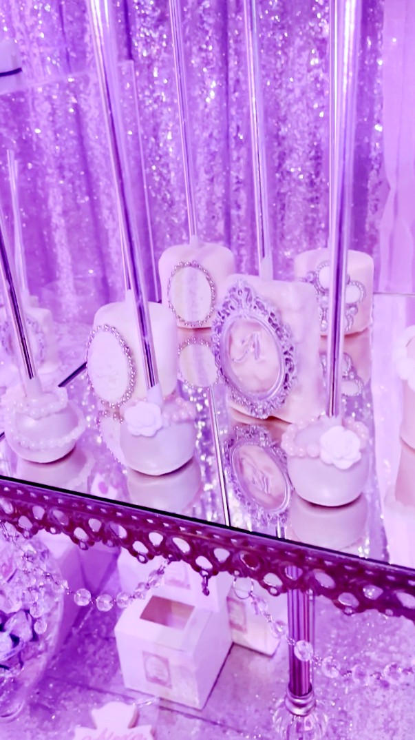 Pretty in Pearls Dessert Station Rental