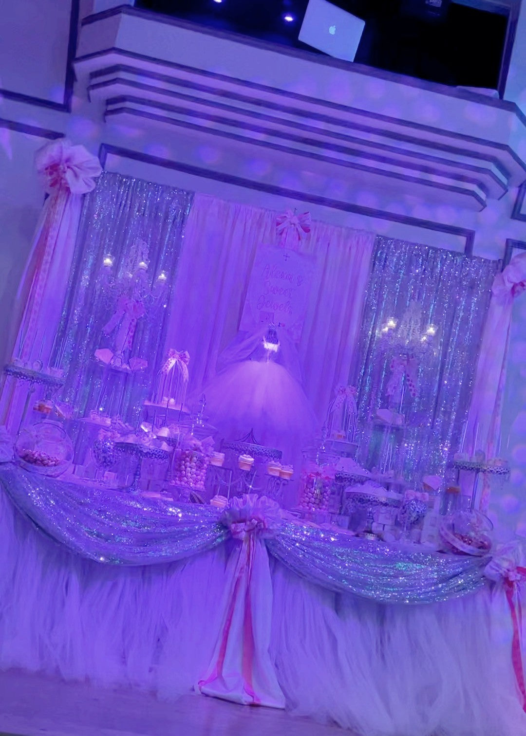 Pretty in Pearls Dessert Station Rental