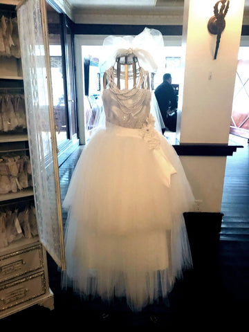 Dalmazio Design Romance Dress Form w/ Gown & Veil Rental