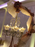 Dalmazio Design Romance Mini Chandelier Centerpiece Rental