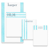 Brilliant Stripes - Note Pad Gift Set - 50 Sheet