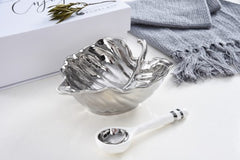 Get Gifty-Enjoy Silver Leaf Set