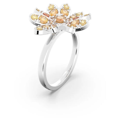 Eternal Flower ring, Flower, Multicolored, Mixed metal finish LAST IN STOCK