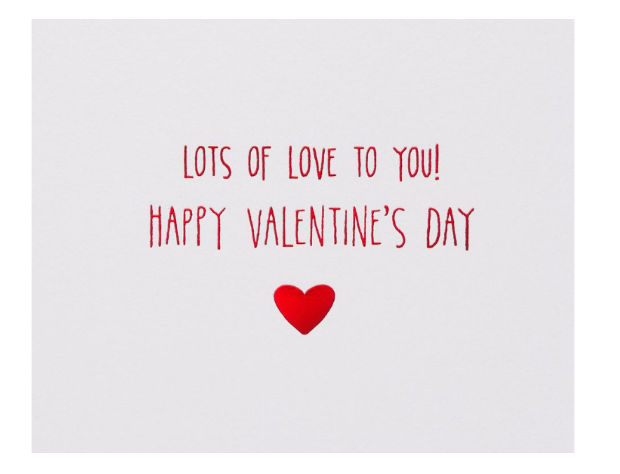 Bear Hug Valentine's Day Greeting Card