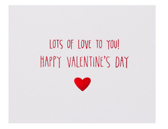 Bear Hug Valentine's Day Greeting Card