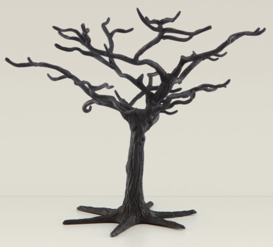 Mini Pumpkin 10-Piece Ornament & Tree Set