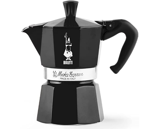 Moka Express Black 6 Cups