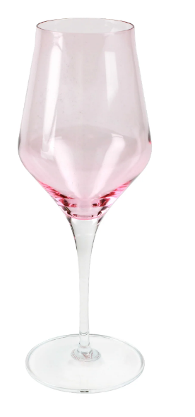 Contessa Pink Water Glass