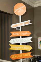 Modern Custom Street Sign Rental