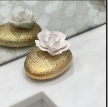 Round Diffuser with Flower