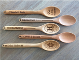 Perfectly Personalized Decorative Wooden Spoon or Fork