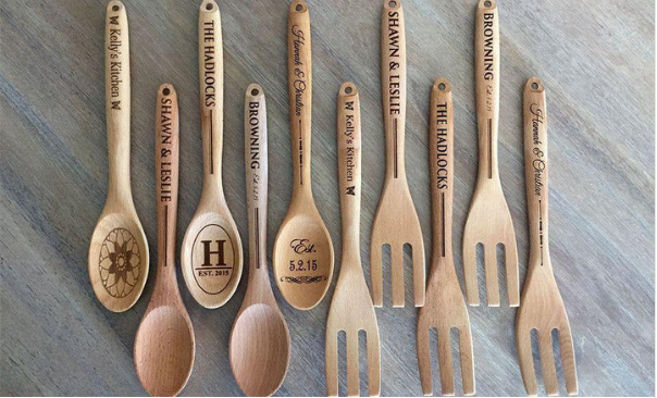 Perfectly Personalized Decorative Wooden Spoon or Fork
