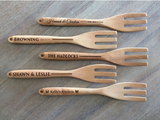 Perfectly Personalized Decorative Wooden Spoon or Fork