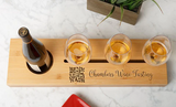 Perfectly Personalized Wine Serving Tray