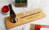 Perfectly Personalized Wine Serving Tray