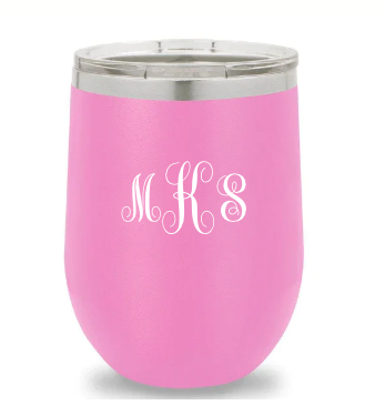 Perfectly Personalized 12 oz. Insulated Wine Tumbler
