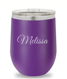 Perfectly Personalized 12 oz. Insulated Wine Tumbler