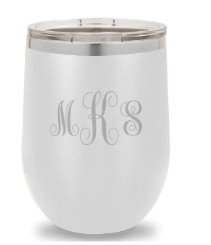 Perfectly Personalized 12 oz. Insulated Wine Tumbler