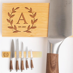 Perfectly Personalized Magnetic Knife Holder