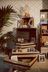 Antlers and Alcohol Warm Wooden Dessert Bar Rental Package