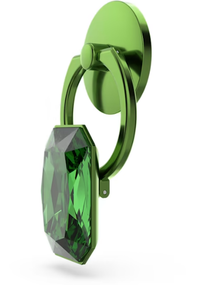 Mobile ring Octagon cut, Green