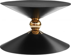Serena Black Coffee Table Rental