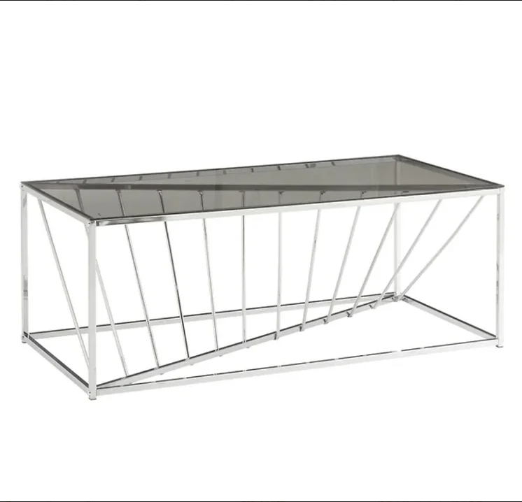 Silver Scarlette Coffee Table Rental
