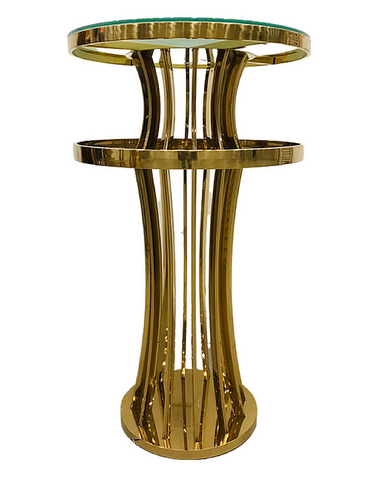 Gold Cocktail Table Rental