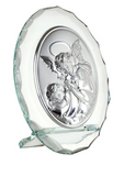 Italian 925 Silver Argento Guardian Angels Icon