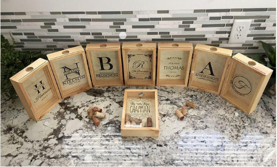 Perfectly Personalized Wine Cork Keepers - Small
