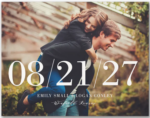 Great Date - Save the Date Postcard
