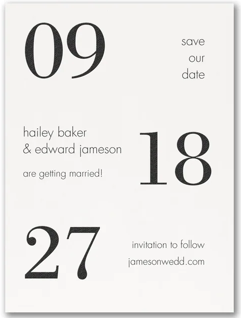 Notable Date - Save the Date