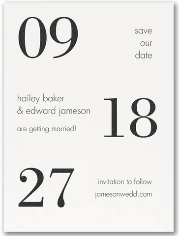 Notable Date - Save the Date