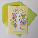Papyrus Easter Greeting Card & Envelope Displayable Egg Tree