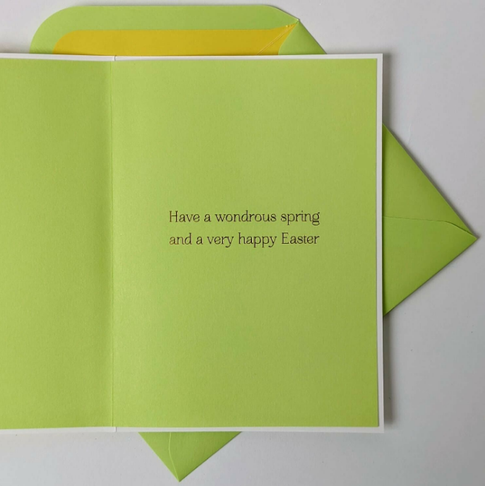 Papyrus Easter Greeting Card & Envelope Displayable Egg Tree