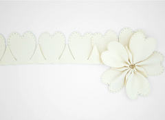 Confetti Ribbon Heart Canete Cuore