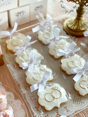 DIY Glittered Roses Dessert Station Rental