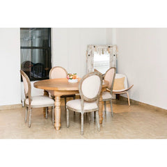 60" Round Farm Table Rental