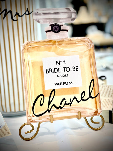 Chanel Fabulous & Classy Table Number / Name Sign