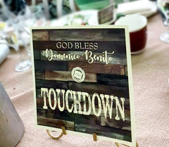 Vintage Football Table Number