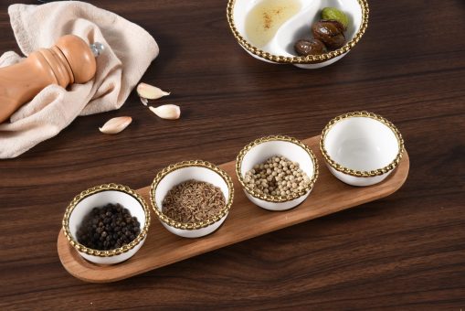 Golden Salerno Entertaining Set - 5pcs