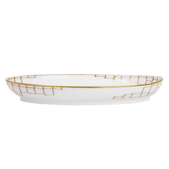 Alligator Gold 16" Deep Oval Platter