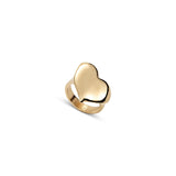Uno Heart Ring (Gold Plated Metal)