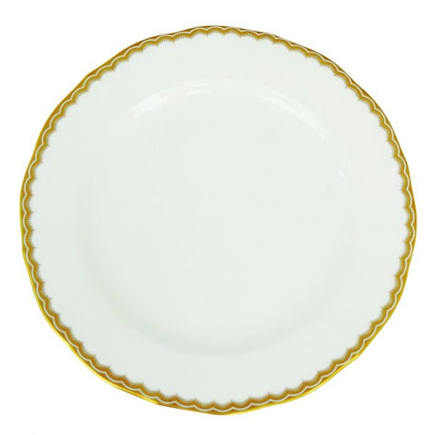 Antique Gold Salad / Dessert Plate&#44; Gold
