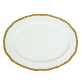 Antique Gold 11.5&quot; Oval Platter