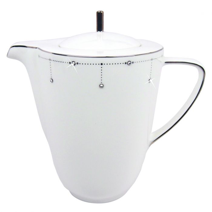 Best Wishes II Coffee Pot&#44; Platinum