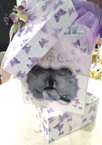 Dalmazio Design Butterfly Garden Giftbox Dressform Centerpiece w/ Sign